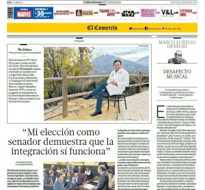 YOLANDA VACCARO EL COMERCIO PERUANO SENADOR ESPAÑA